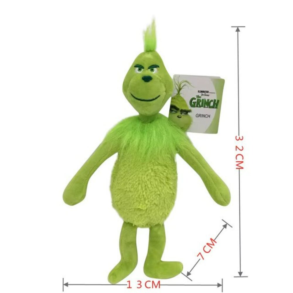 *HOST PICK* Grinch Soft Plush Stuffed Toy Animal Home Decor - Picture 2 of 5